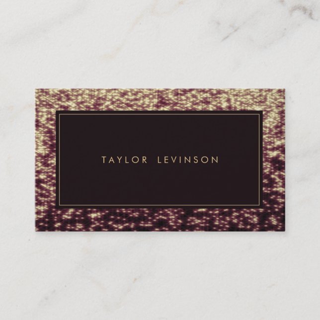 Cartões de visitas de Stylist de Salão de Cabelo G (Frente)