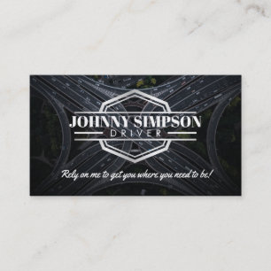 Cartões de visitas de táxi de driver