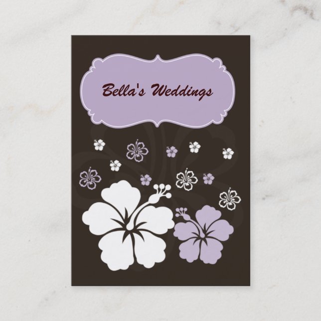 cartões de visitas de tendências (Frente)