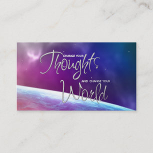 Cartões de visitas de treinamento