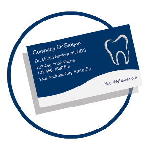 Cartões de visitas Dentista