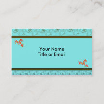 Cartões de visitas Design