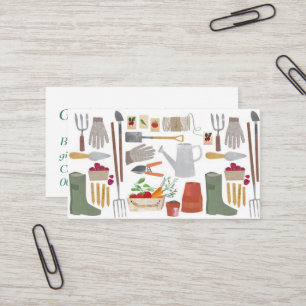 Cartões de visitas - Design de Ferramentas de Jard