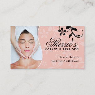 Cartões de visitas do Aesthetician