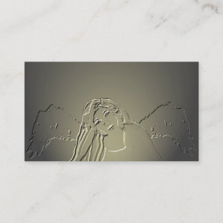 Cartões de visitas do anjo