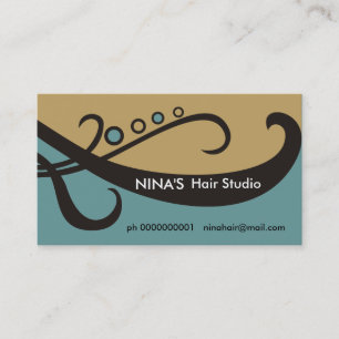 Cartões de visitas do cabeleireiro/Hairstylist