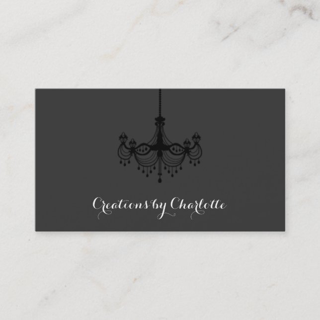 Cartões de visitas do candelabro (Frente)