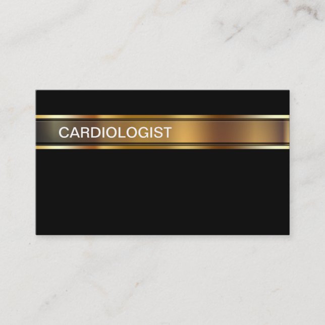 Cartões de visitas do cardiologista (Frente)