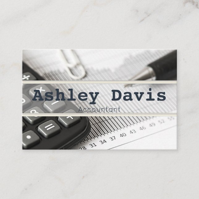 Cartões de visitas do Contador (Frente)