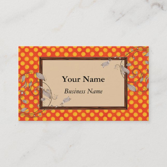 Cartões de visitas do Designer (Frente)