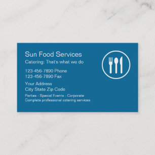 Cartões de visitas do fornecedor