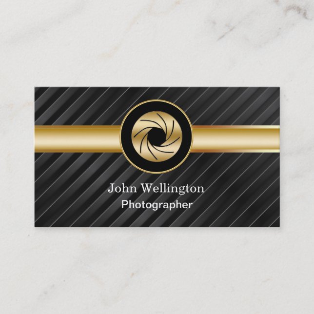 Cartões de visitas do fotógrafo (Frente)