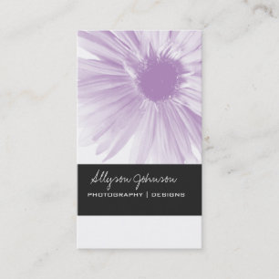 Cartões de visitas do fundo do design da flor da