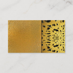 Cartões de visitas do gato dos pontos de Jaguar d