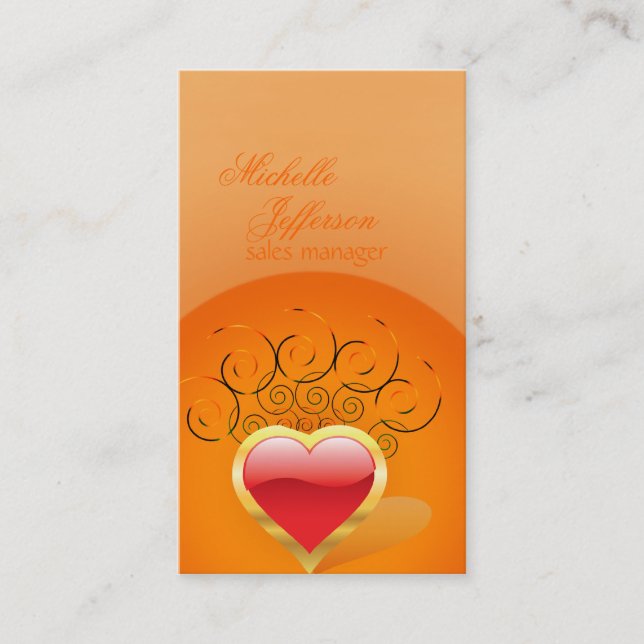 Cartões de visitas do gerente de vendas (Frente)