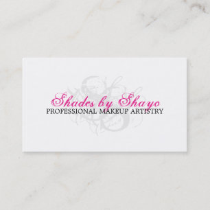 CARTÕES DE VISITAS DO MAQUILHADOR