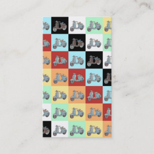 Cartões de visitas do marcador dos patinetes