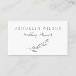 Cartões de visitas do Planejador de Casamento Pers