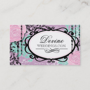 Cartões de visitas do planejador de evento