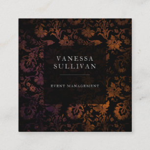 Cartões de visitas do Planejador de Eventos com Mo