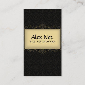 Cartões de visitas do provedor de Internet