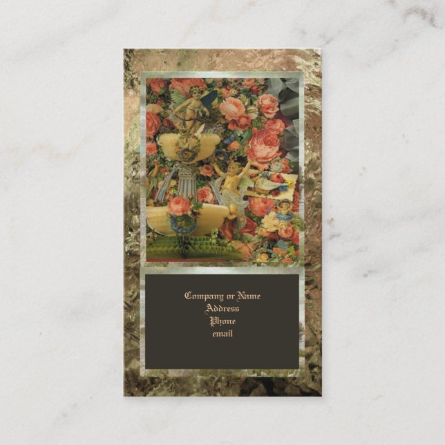 Cartões de visitas do Victorian (Frente)