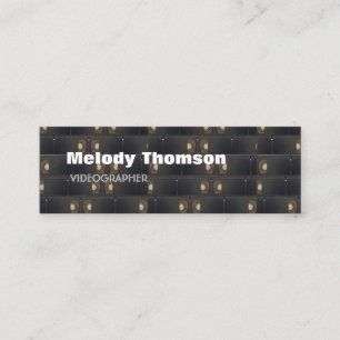 Cartões de visitas do Videógrafo