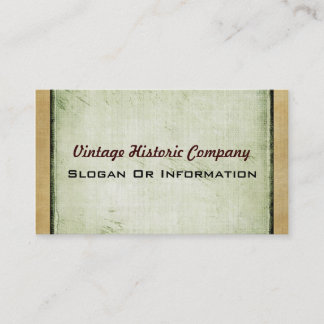 Cartões de visitas do vintage