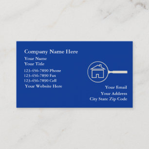 Cartões de visitas dos bens imobiliários