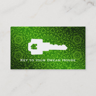 Cartões de visitas dos bens imobiliários