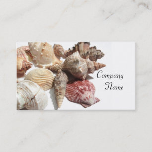 Cartões de visitas dos Seashells