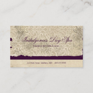 Cartões de visitas dos termas do dia