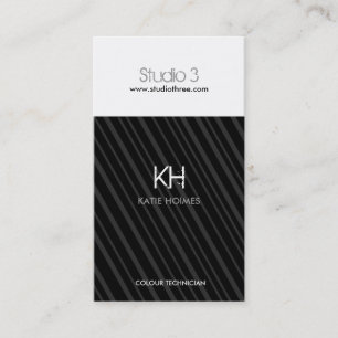 Cartões de visitas elegantes