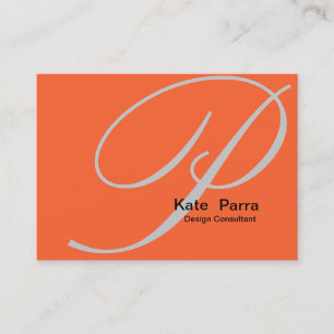 Cartões de visitas Elegantes com Script Mango