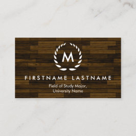 Cartões de visitas elegantes do estudante