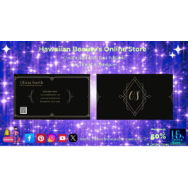 Cartões de visitas Elegantes Personalizáveis 8