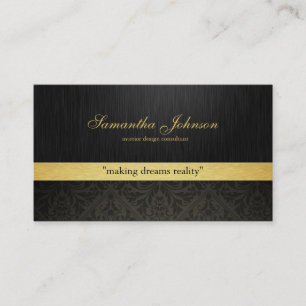 Cartões de visitas elegantes profissionais do