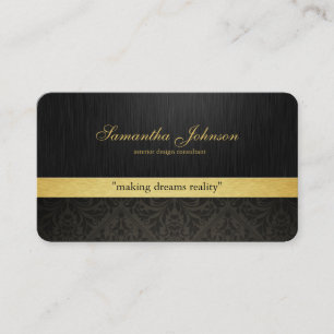 Cartões de visitas elegantes profissionais do