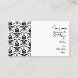 Cartões de visitas embutidas por cor damasco