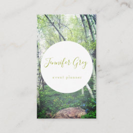 Cartões de visitas Enchanted das madeiras de