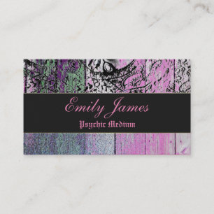 Cartões de visitas espirituais de Tarot do meio