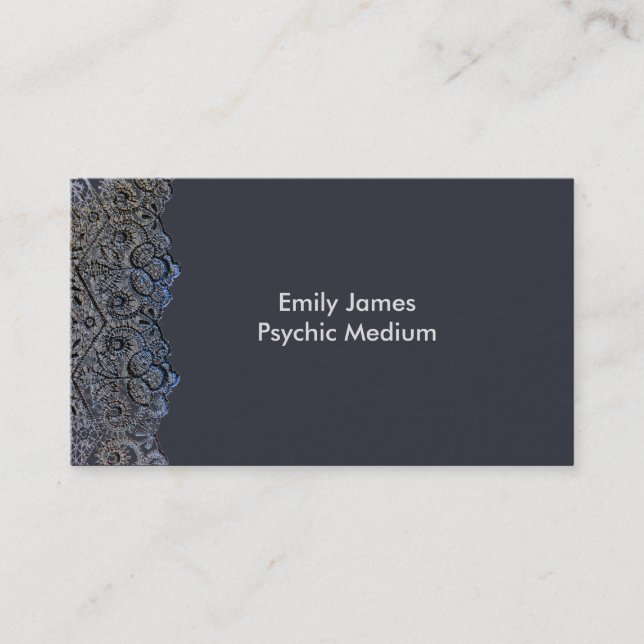 cartões de visitas espirituais do tarot do meio (Frente)