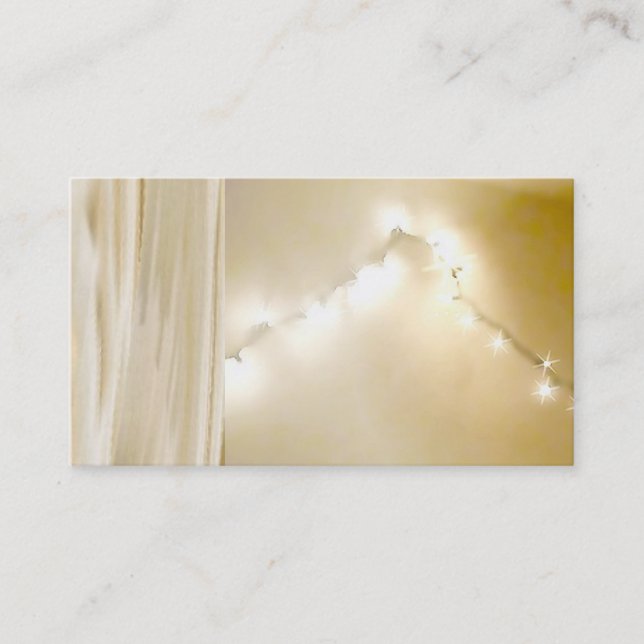 Cartões de visitas espirituais leves do vaga-lume (Frente)