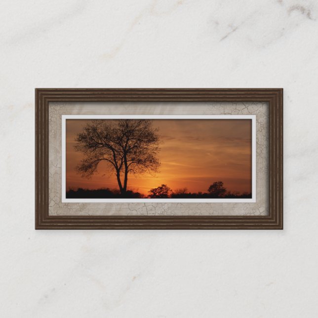 Cartões de visitas - estilo 01 da moldura para (Frente)