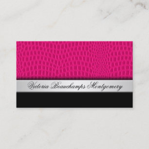 Cartões de visitas Exóticos Profissionais De Couro