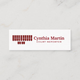 Cartões de visitas feitos sob encomenda magros do