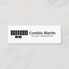 Cartões de visitas feitos sob encomenda magros do