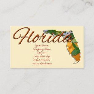 cartões de visitas - FLORIDA