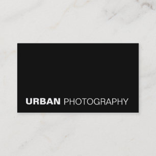cartões de visitas > fotografia urbana [preto]