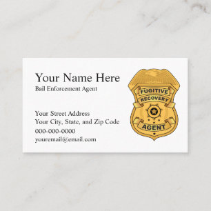 CARTÕES DE VISITAS FUGITIVOS DE AGENTES DE RECUPE